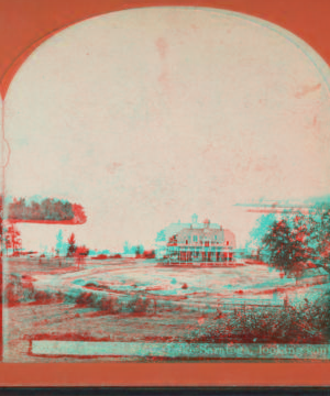 General view, Lake Saratoga, looking south. [1869?-1880?]