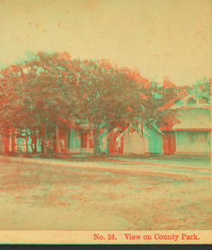 View on County Park. [ca. 1860] 1869?-1880?