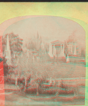 View in Greenwood Cemetery. [1860?-1885?]