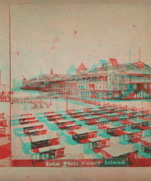 Iron Pier, Coney Island. [1865?]-1919