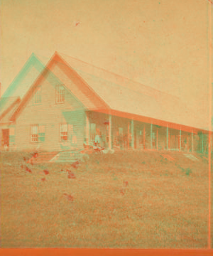 Camp Kennebago, Headquarters Oquossoc Angling Association. 1869?-1880?