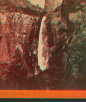 Pohono, or the Bridal Veil, 900 feet. 1861-1873 1861-1878?