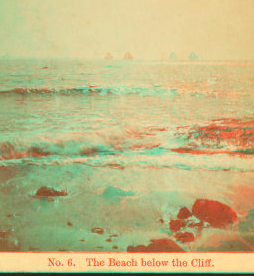 The Beach below the Cliff. [ca. 1860] 1869?-1880?