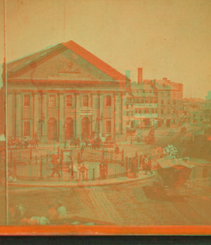 [Haymarket Square.] 1859?-1880?