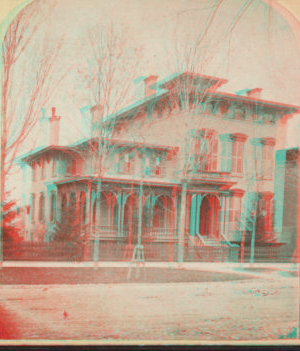 [View of a mansion.] [1866?-1900?]