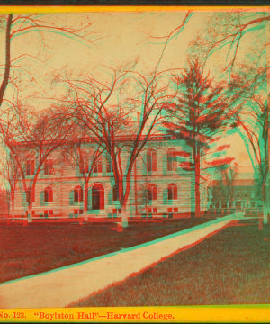 "Boylston Hall"--Harvard College. 1859?-1910?