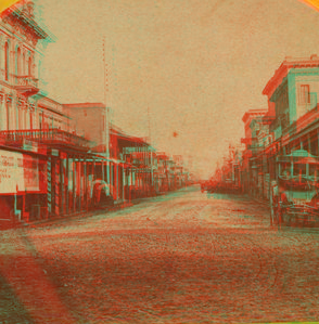 K St Sacramento. ca. 1870 1860-1900