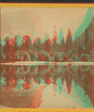 Mirror Lake and Mt. Watkins. ca. 1870