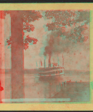 [Steamer on Chautauqua Lake.] 1870?-1890?