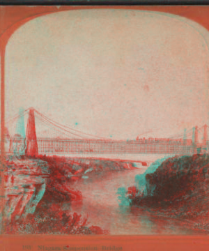 Niagara Suspension Bridge. 1869?-1880?