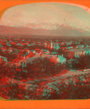 Salt Lake City [general view]. 1860-1885?