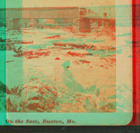 On the Saco, Buxton, Me. 1870?-1875?