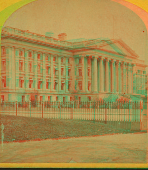 The U.S. Treasury. [ca. 1875] 1860?-1915?