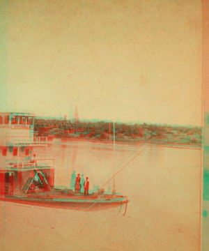 Steam-boat on the Colorado River in Arizona. ca. 1865 1875?-1885?