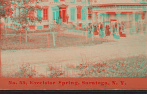 Excelsior Spring, Saratoga, N.Y. [1869?-1880?]