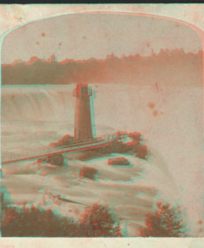 Terrapin Tower and Horse Shoe Falls. 1860?-1905