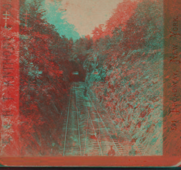 Cut and Tunnel between Garrisons and Cold Spring. [1860?-1875?]