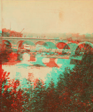 Waban Valley bridge, south side, June 1877. 1877 1876?-1878?