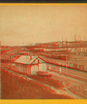 Maine Central R.R. Depot. 1869?-1882?