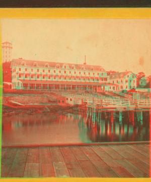 Hotel (at) Rocky Point, R.I. 1865?-1880? [ca. 1875]