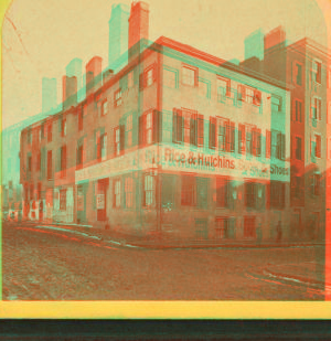 [View of Rice & Hutchins building.] 1872