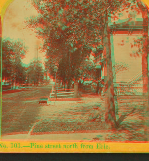 Pine Street, north from Erie. 1865?-1915?