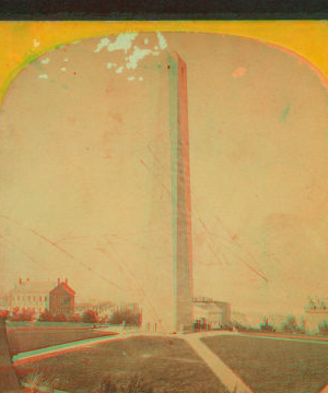 Bunker Hill Monument. 1864?-1890?