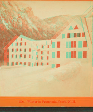 Winter in Franconia Notch, N.H. 1865?-1890?