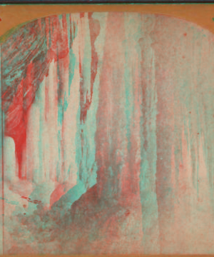 [Ice grotto, Niagara Falls.] [1859?-1885?]