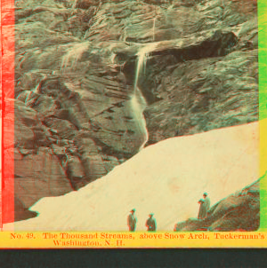 The Thousand Streams, above Snow Arch, Tuckerman's Ravine, Mt. Washington, N.H. 1858?-1875?