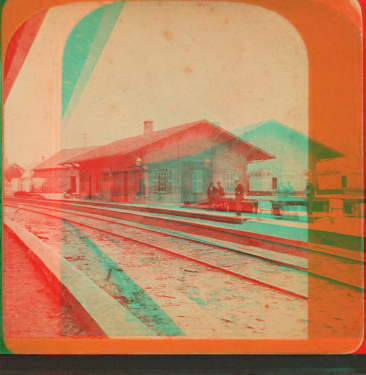 Railroad Depot, Pawtucket, R.I. 1869?-1879?