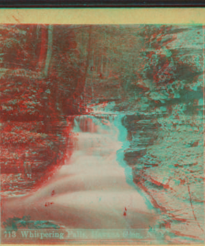 Whispering Falls, Havana Glen, N. Y.. 1865?-1905?