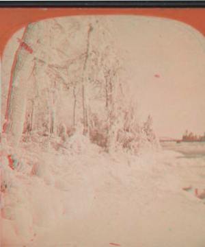 Ice Scene at Point View. [1859?-1865?]