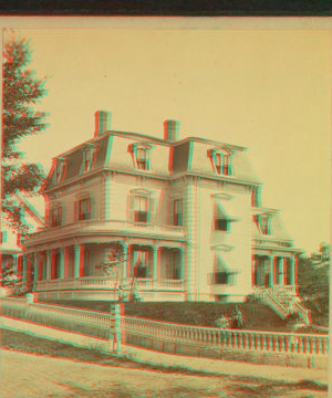 Littleton, N.H. [View of a Bungalow.] 1870?-1894? [ca. 1875]