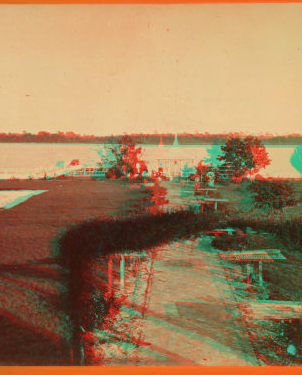 View of St. John's River, from Gen. Littlefield's Residence, Jacksonville, Fla. [ca. 1875] 1870?-1906?