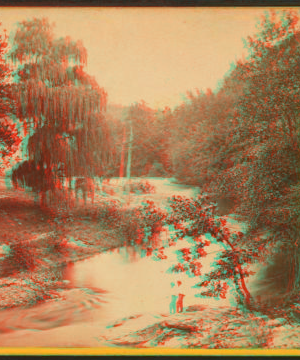 On the Wissahickon. 1860?-1870?