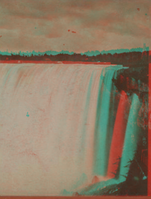 Part of Horse Shoe Falls from the Canada side, Niagara. 1859-[1875?]