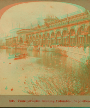 Transportation building, Columbian Exposition. 1893