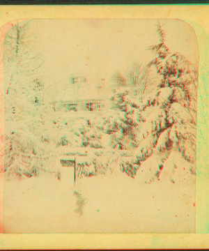 Snow storm, April 3, 1861. 1859?-1880? 1861