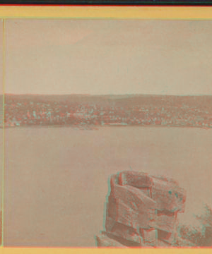 Yonkers, from the Palisades, 1870. [1865?-1915?] 1870