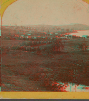 West Newbury from Worth's Hill. 1865?-1890?