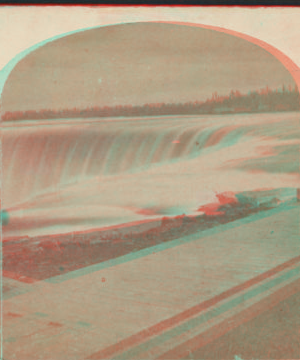 Horse Shoe Fall, from the Canada side. [1858?-1862?]