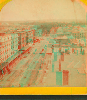 General view, Main Street, looking south. 1863?-1880?