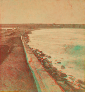 View at the First Beach. 1859?-1885?