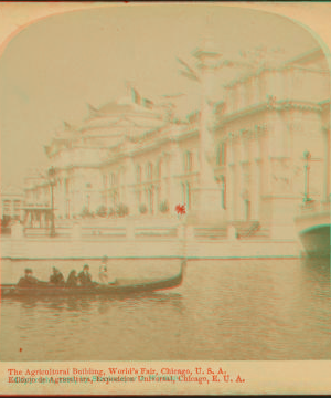 The Agricultural building, World's Fair, Chicago, U.S.A. 1893