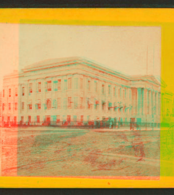 The Patent Office - Washington. [ca. 1870] 1860?-1895?