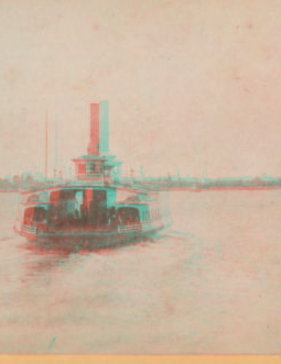 North River Ferry Boat, N.Y. [ca. 1870] 1858?-1910?