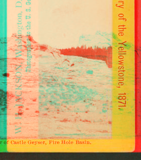 Crater of Castle Geyser, Fire Hole Basin. 1870-1871 1871