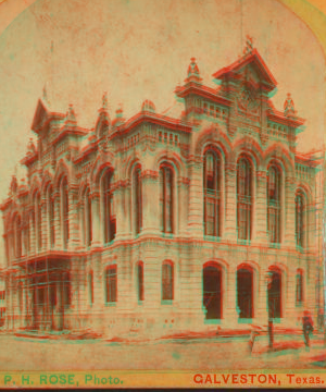 Harmony Club and Opera House, Galveston, Texas. 1865?-1900 1865-1900