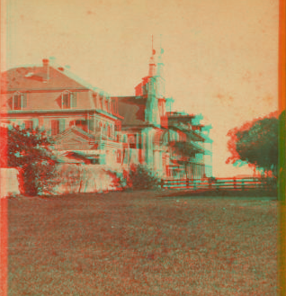 Bishop's Residence, Cathedral and St. Augustine Hotel. 1868?-1890?